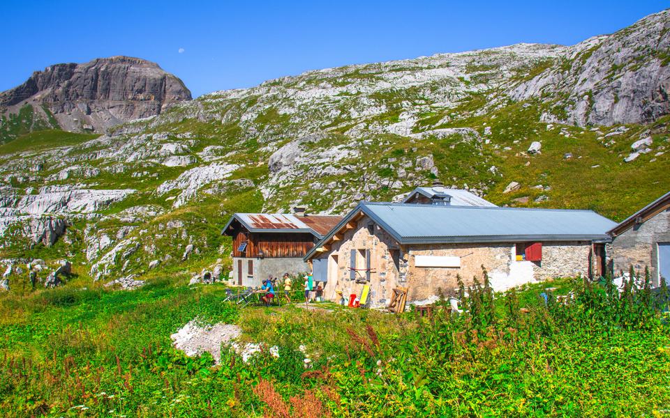 Refuge de Platé depuis Flaine_Flaine