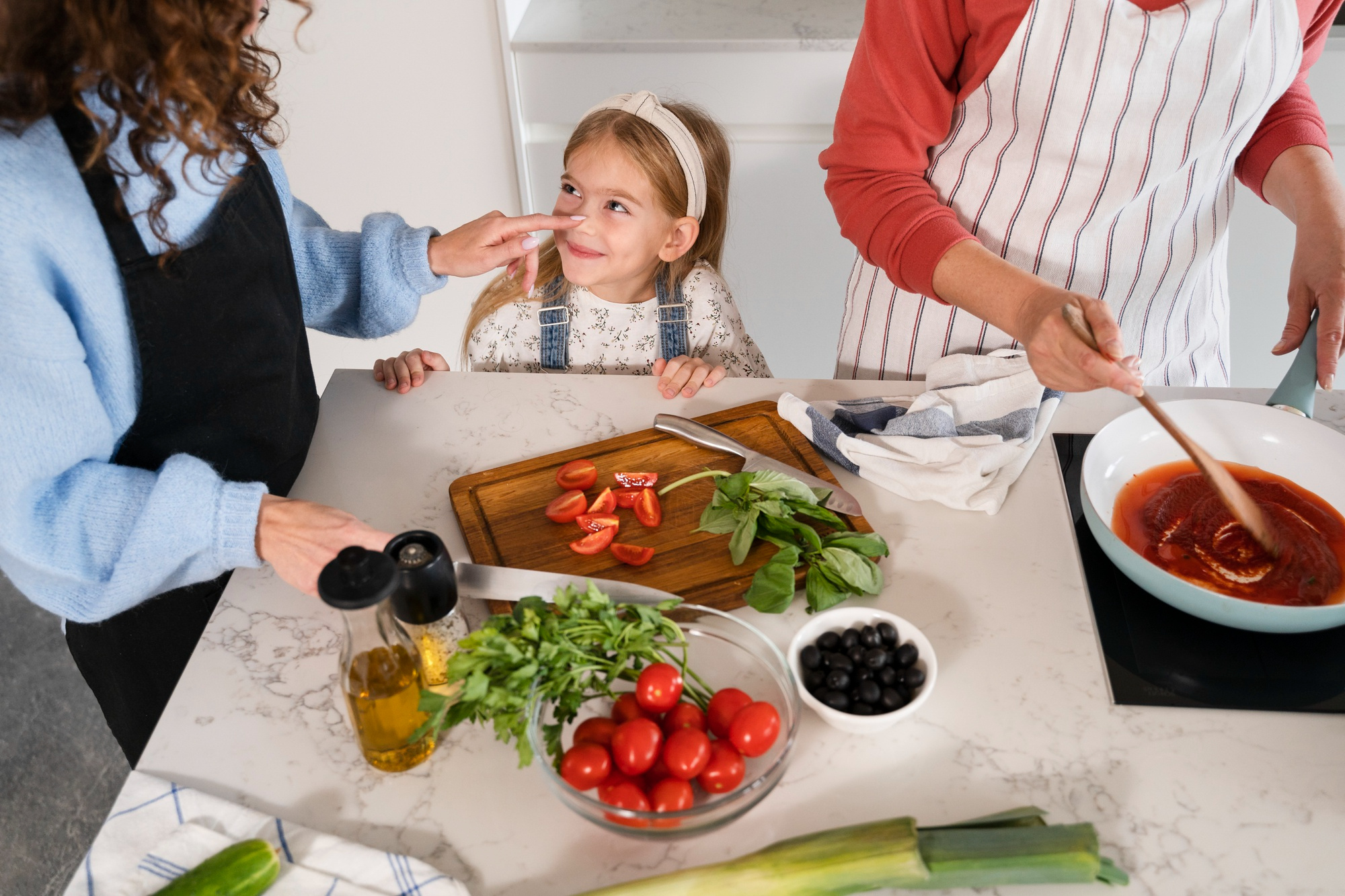 Cuisine en famille