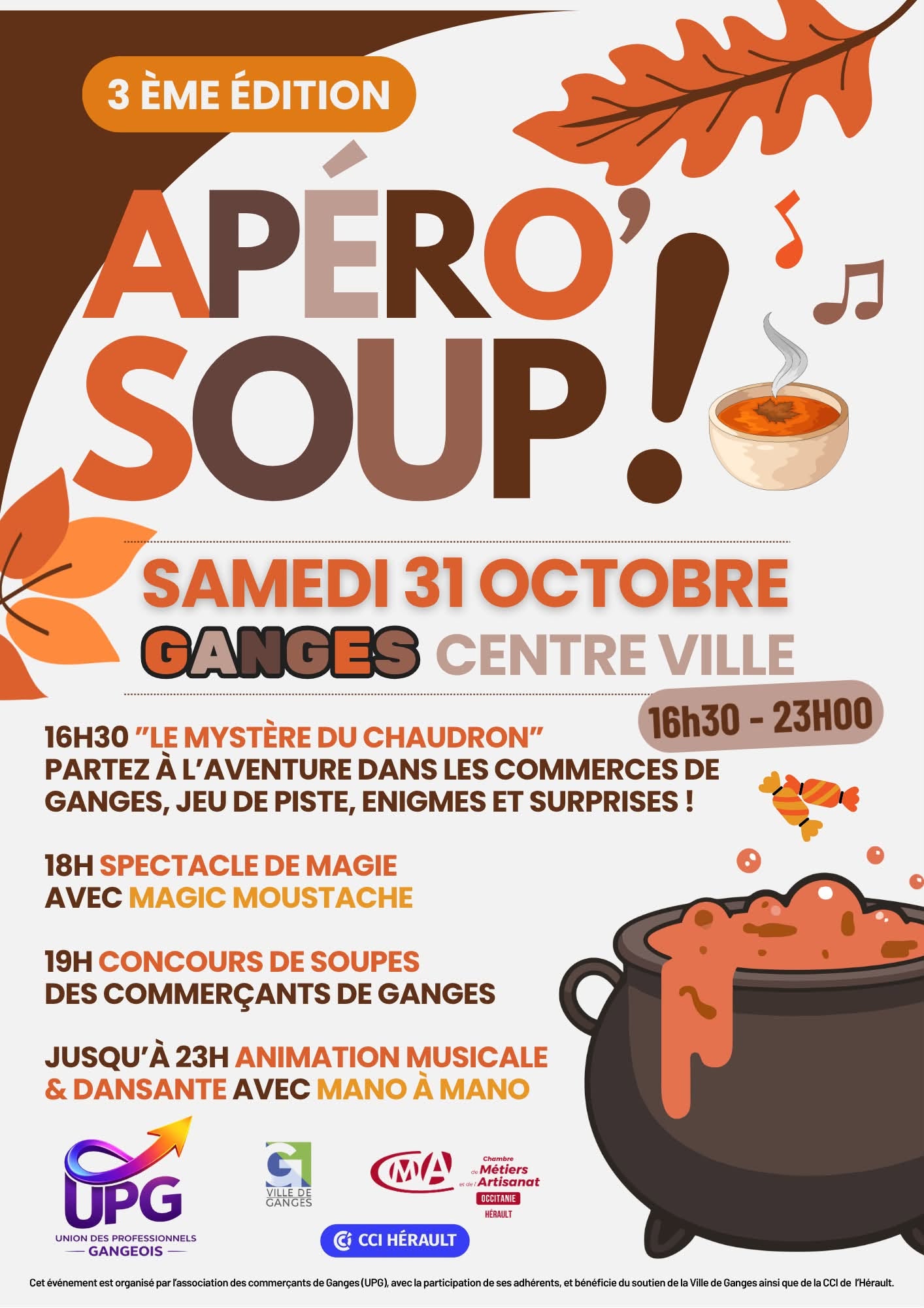Affiche de l'APERO SOUP 2026