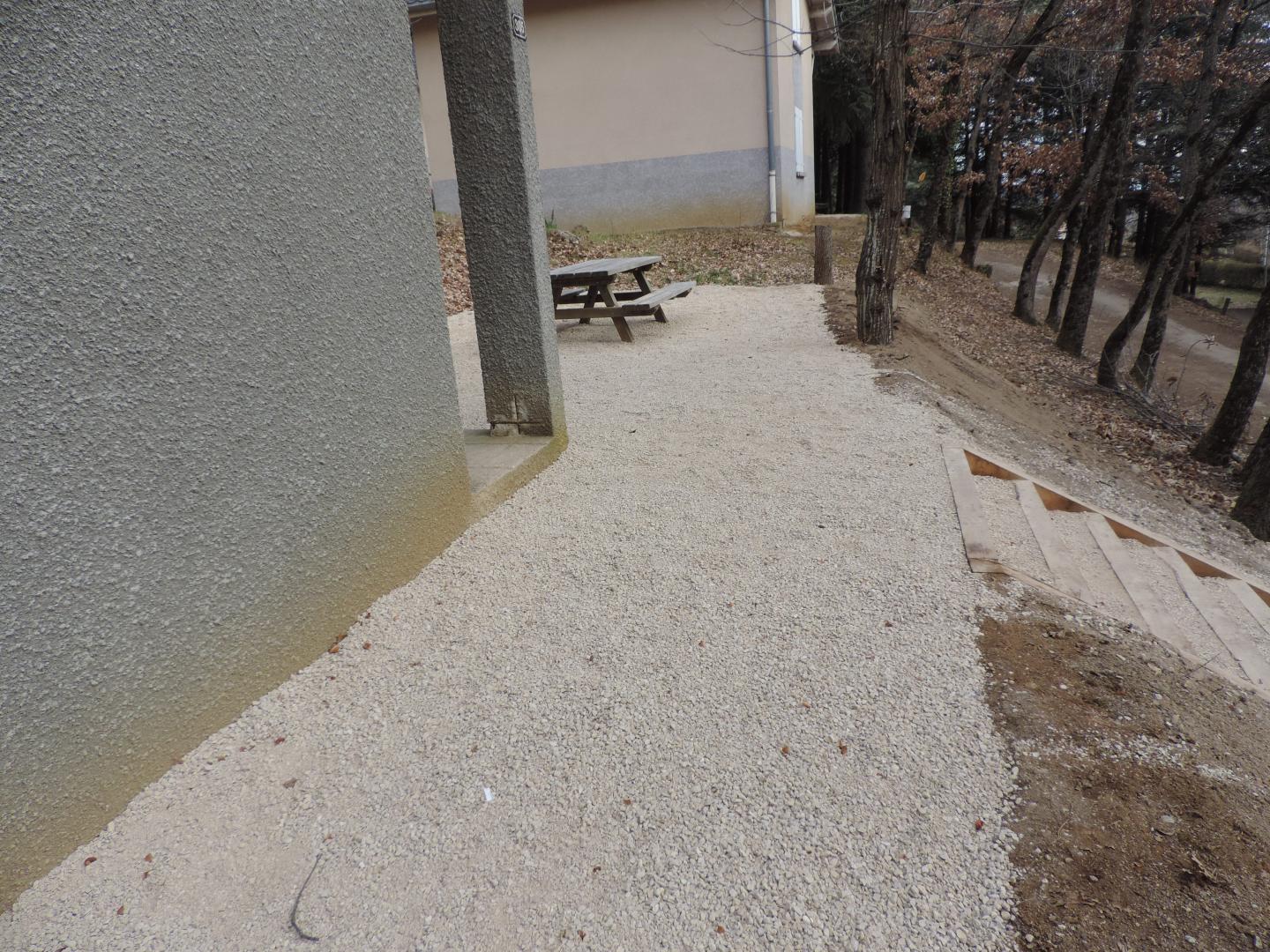 L'accès au gîte