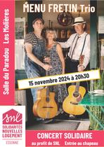 Concert de MENU FRETIN Trio