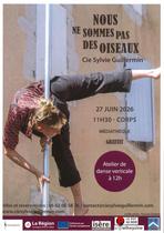 Spectacle de danse verticale à Corps "Nous ne sommes pasdes oiseaux" - Cie Sylv…