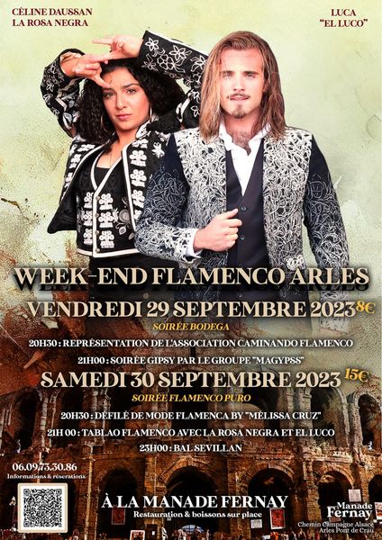 Week-end Flamenco Arles à la manade Fernay