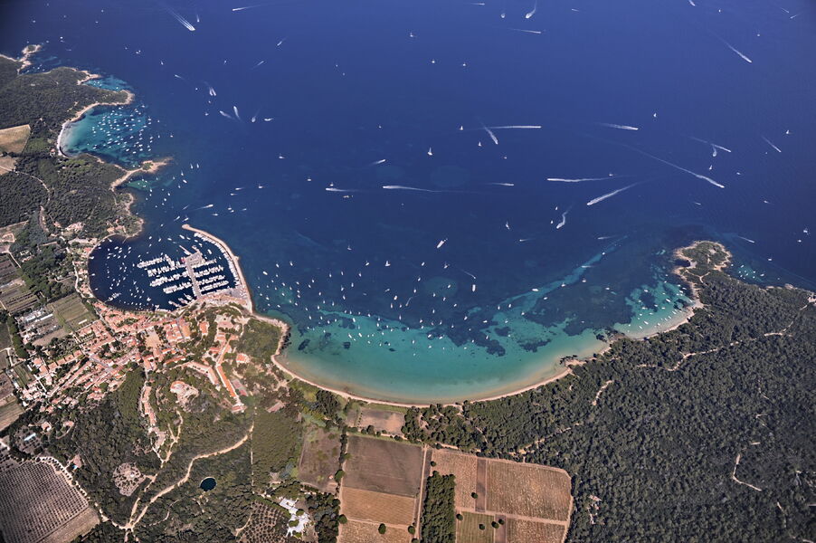 Plage de la Courtade - île de porquerolles - Hyères