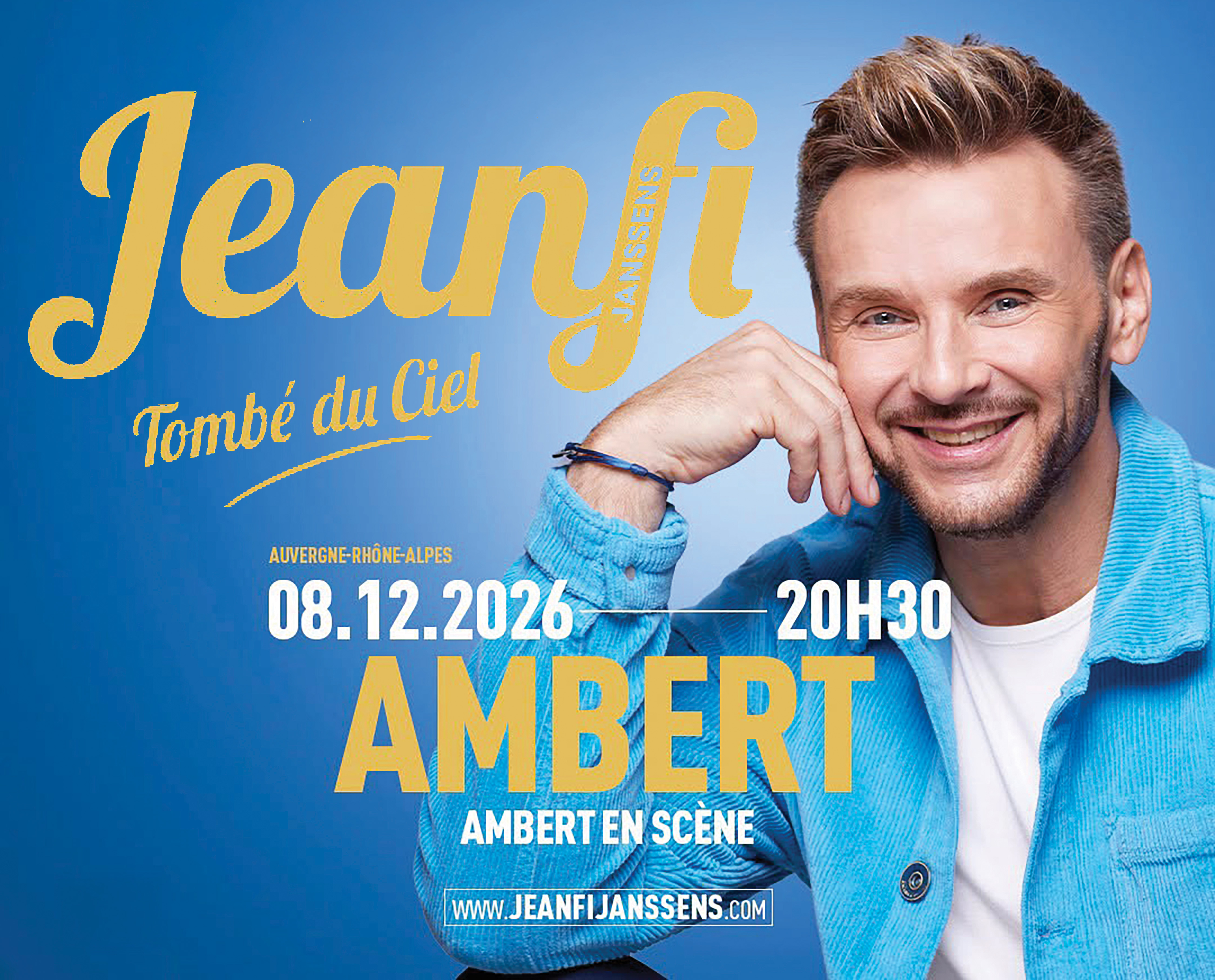 Spectacle « Tombé du ciel » de Jeanfi Janssens // Ambert