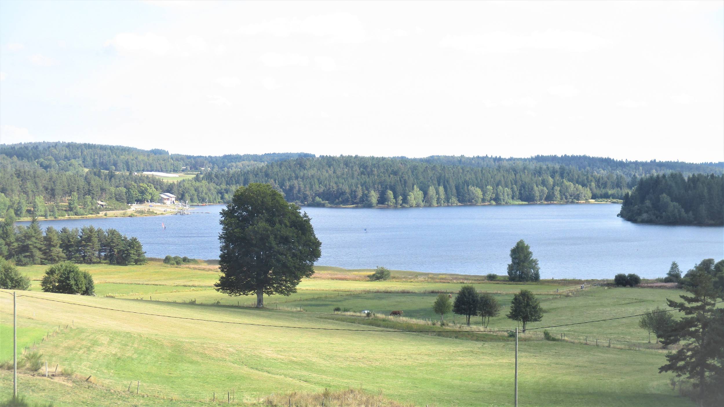 Vue sur le lac de Devesset