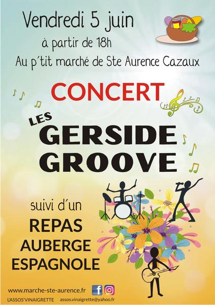 Concert Les Gerside Groove_Sainte-Aurence-Cazaux