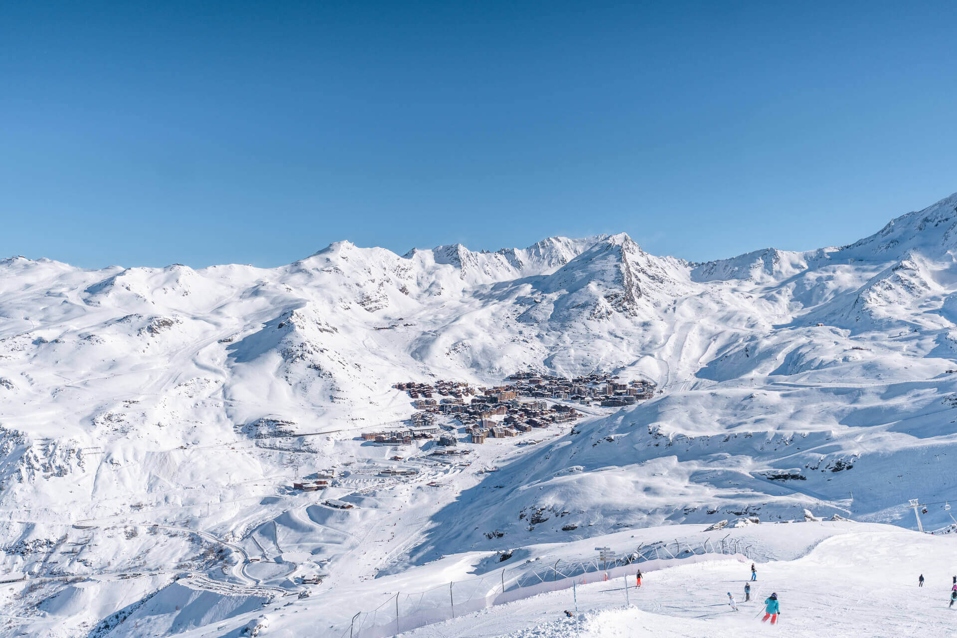 Vue sur Val Thorens