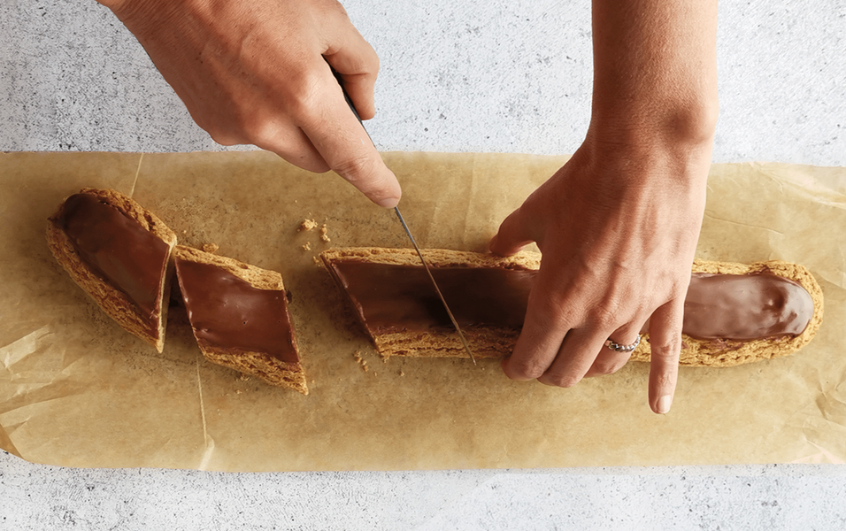 Découpe d'éclair géant