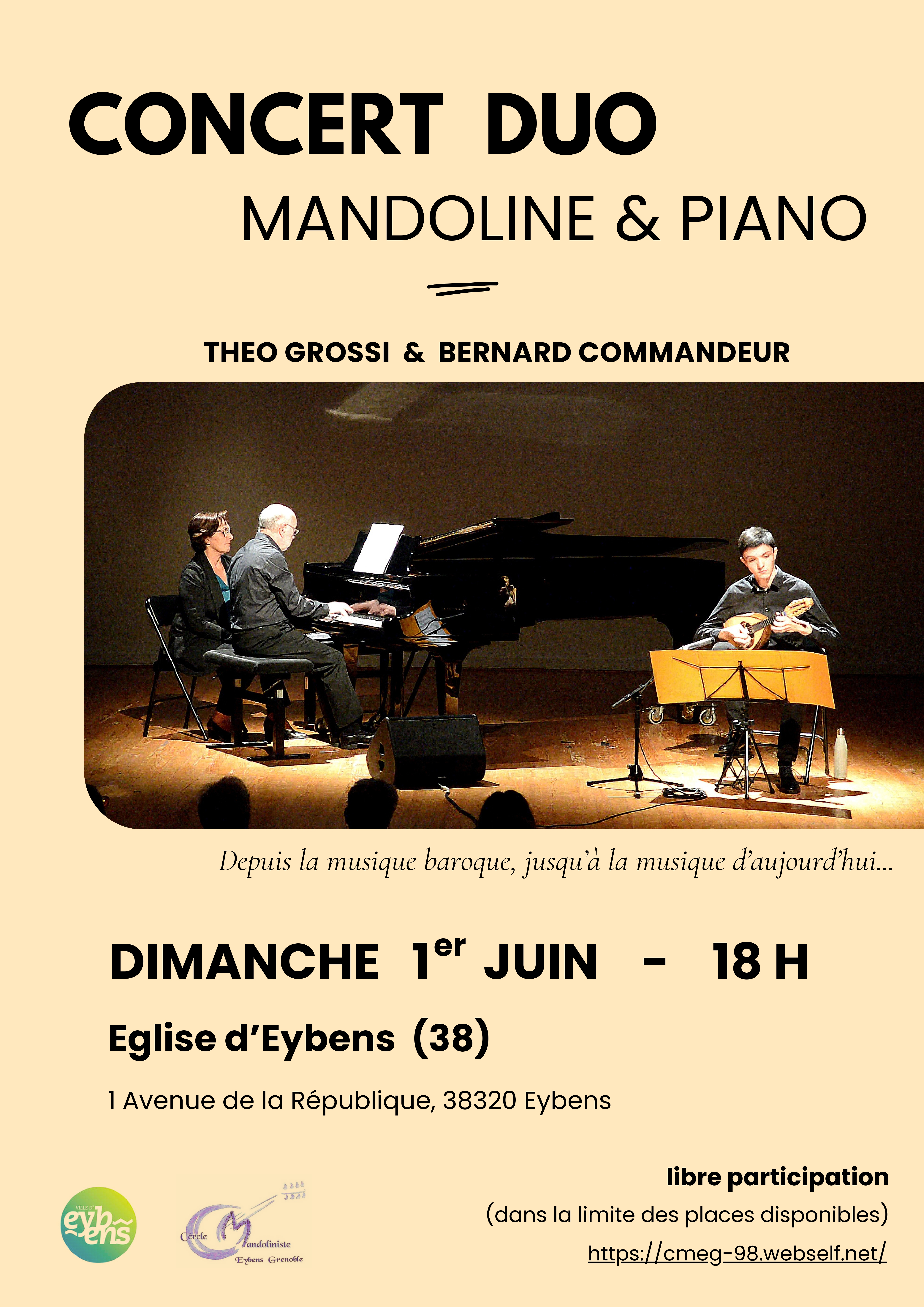 Concert Duo: Mandoline et piano