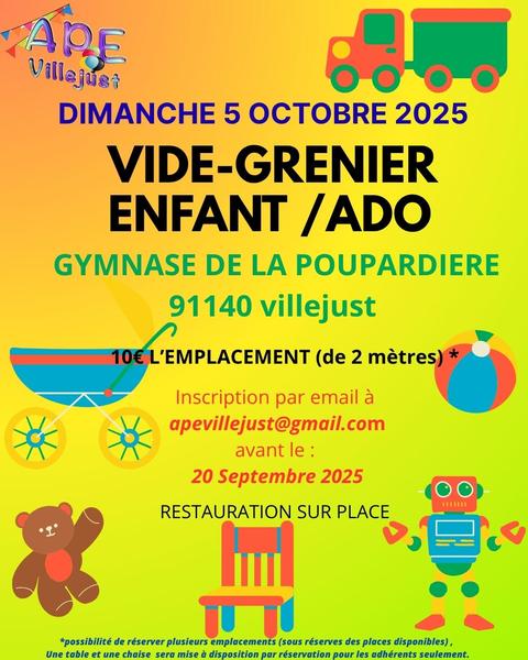 Vide-Grenier Enfant/Ado