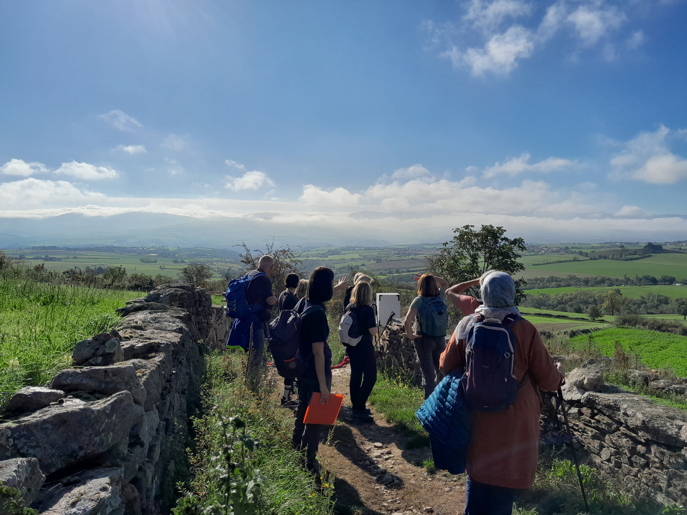 Randonnée guidée sur les traces de l'Aqueduc romain du Gier ( 15.5km)