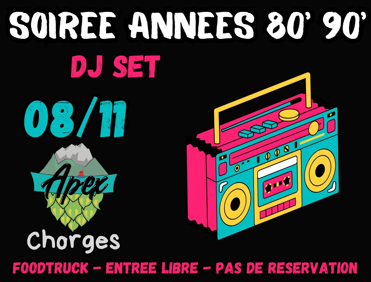 Soirée Années 80's 90's