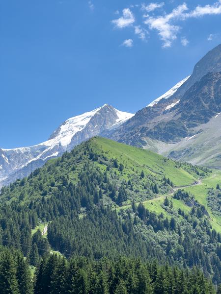 Le Mont Lachat, vu depuis Bellevue
