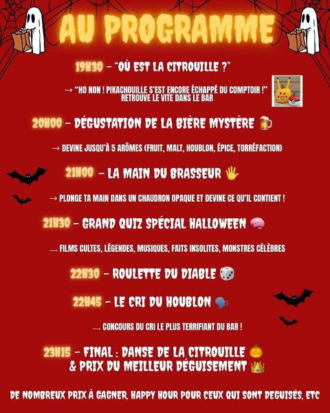 HOB'LLOWEEN à Hall of Beer_Orsay