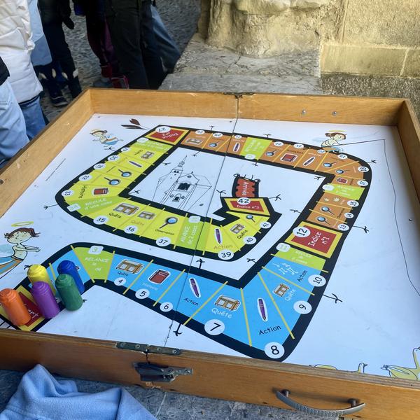 Groupes enfants : Sur la piste de Giacomo - jeu découverte