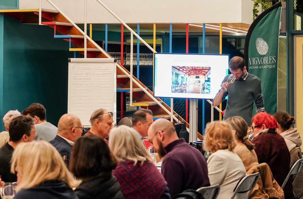 Rencontre avec un vigneron - Denis Gelot du Domaine Imbert à Mortagne-sur-Gironde
