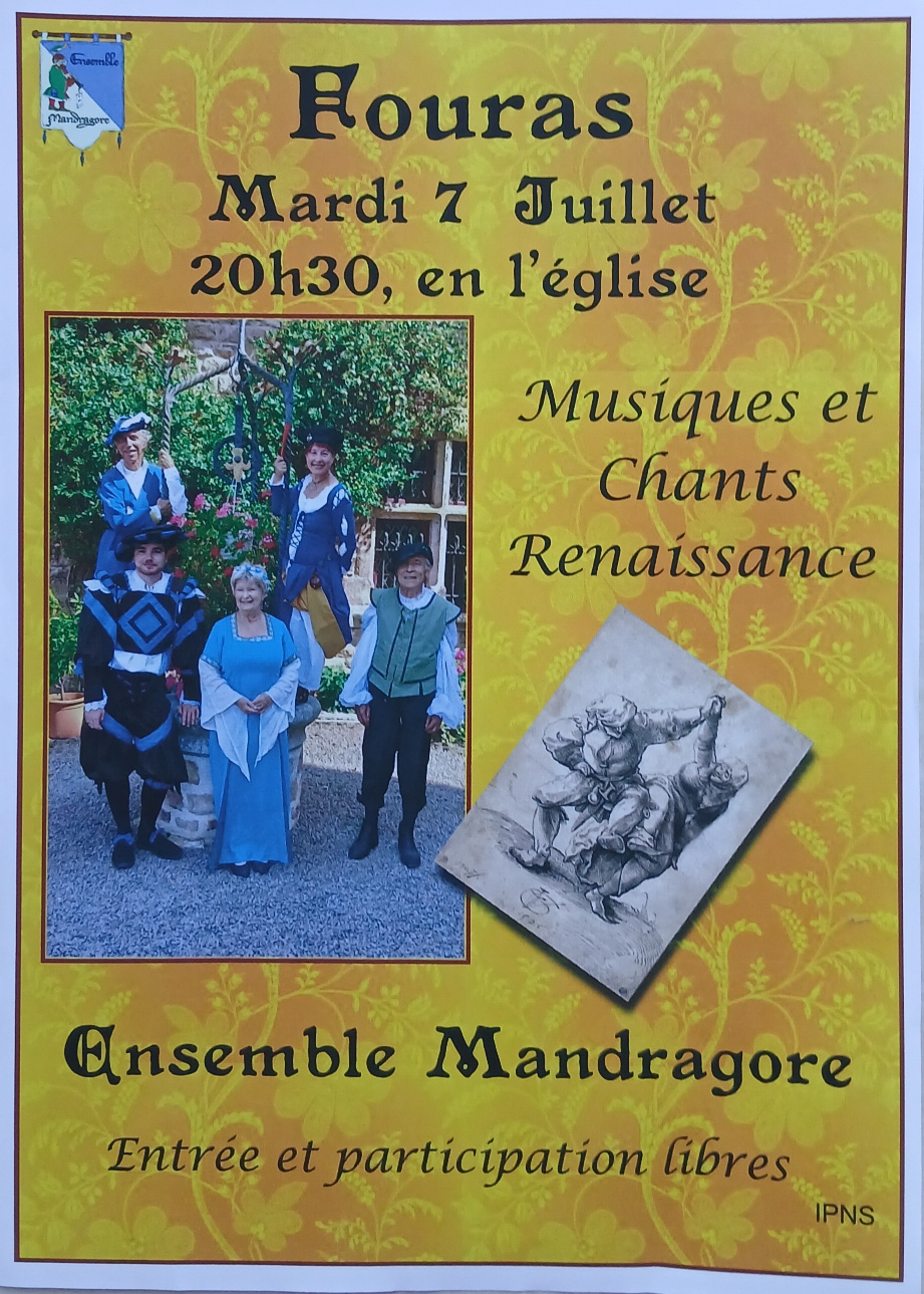 Concert de musiques et chants de la Renaissance