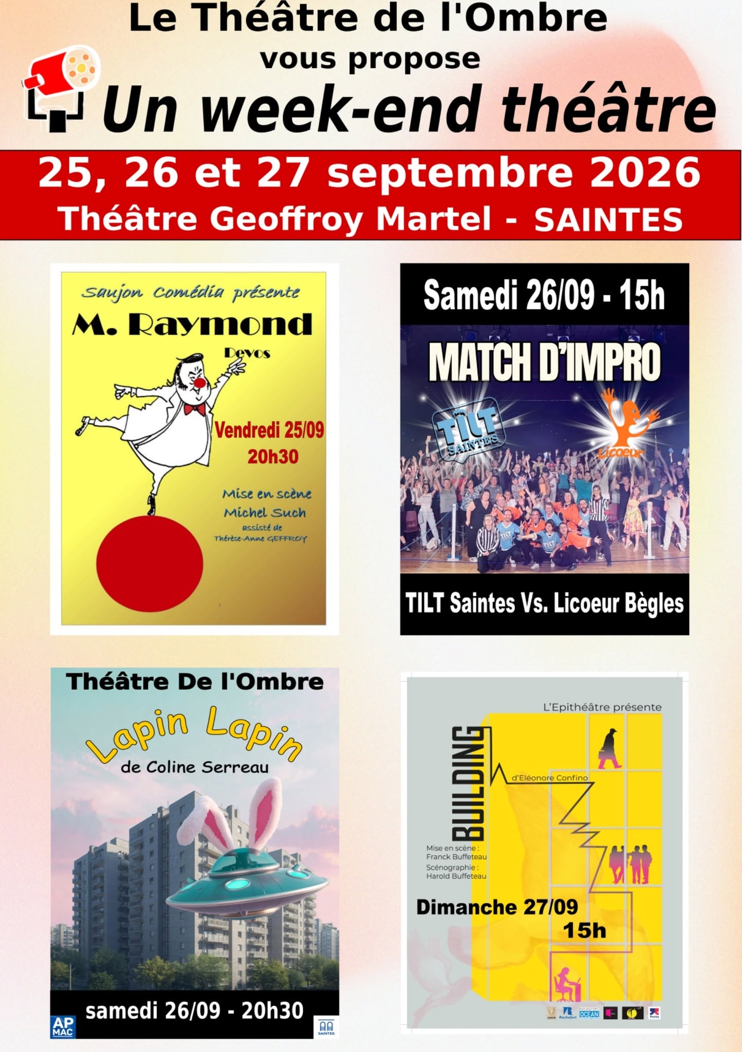 Week-end théâtre