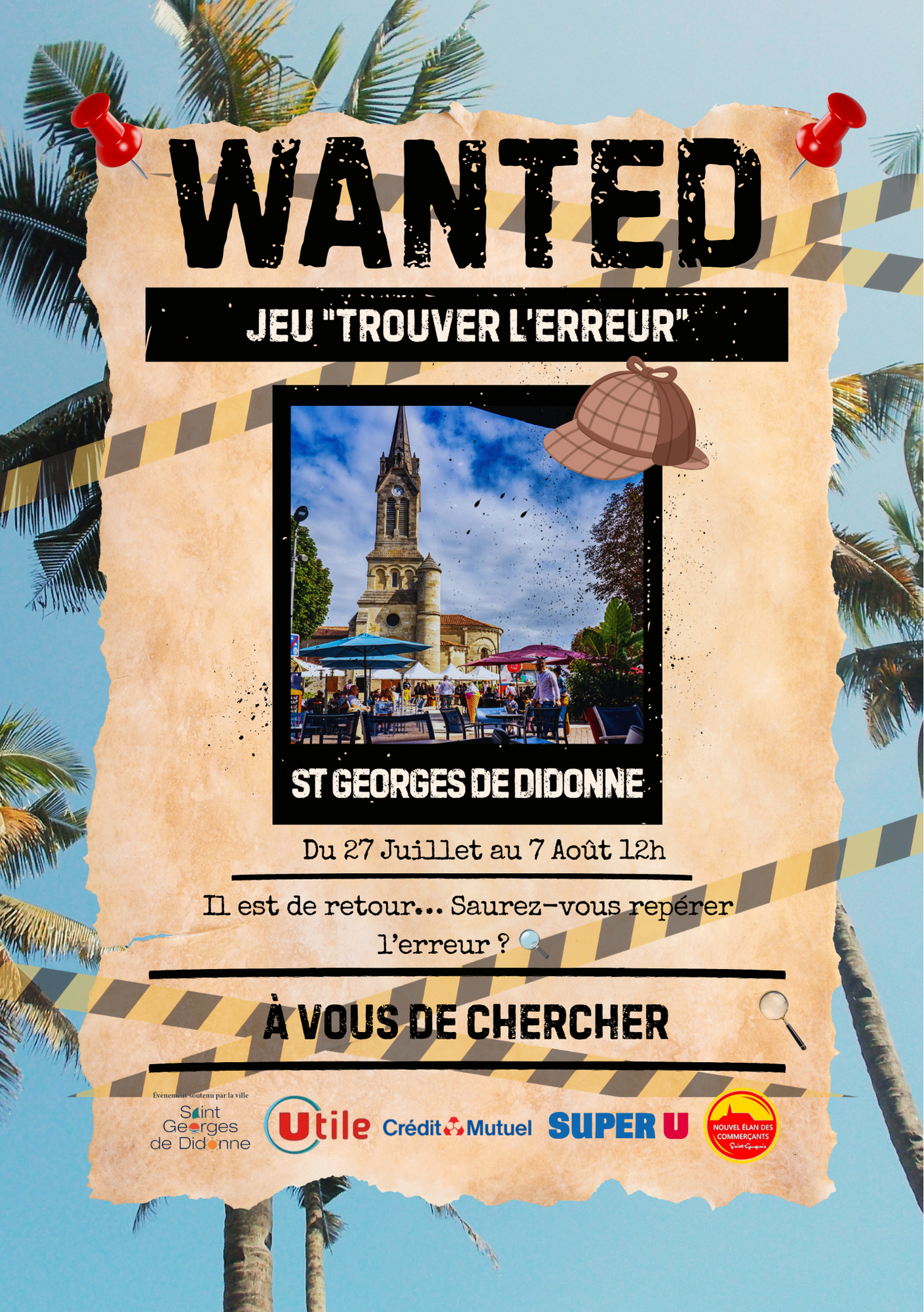 Jeu : "Trouver l'erreur" chez les commerçants l'été