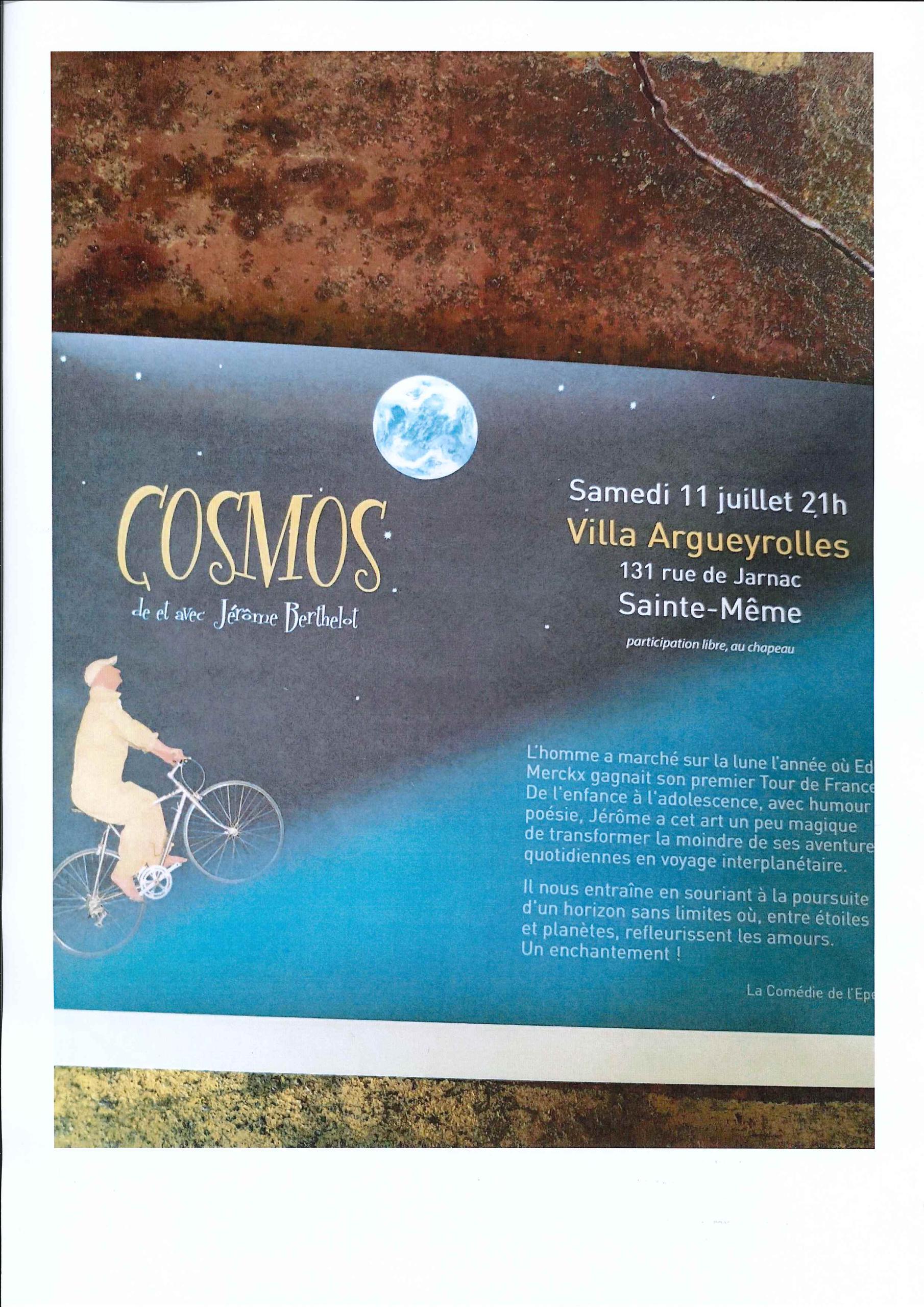 Théâtre - "Cosmos"