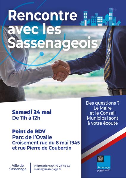 Rencontre avec les sassenageois