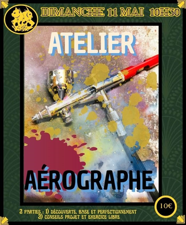 Atelier aérographe