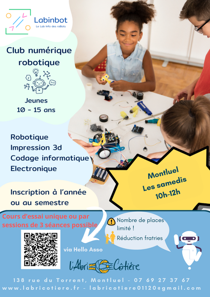 http://Club%20robotique%2010-15%20ans%20à%20l’AbriCôtière%20avec%20LABINBOT