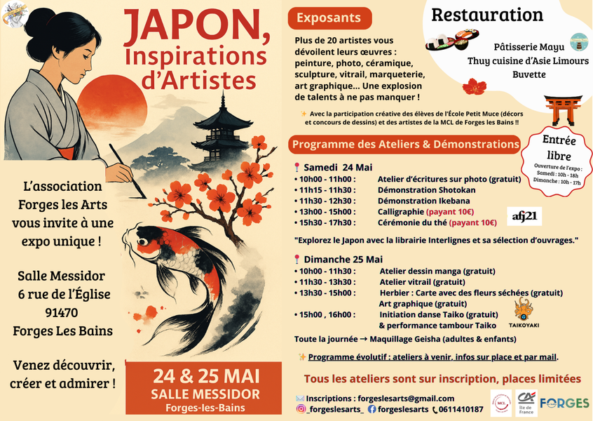 JAPON, Inspirations d’Artistes