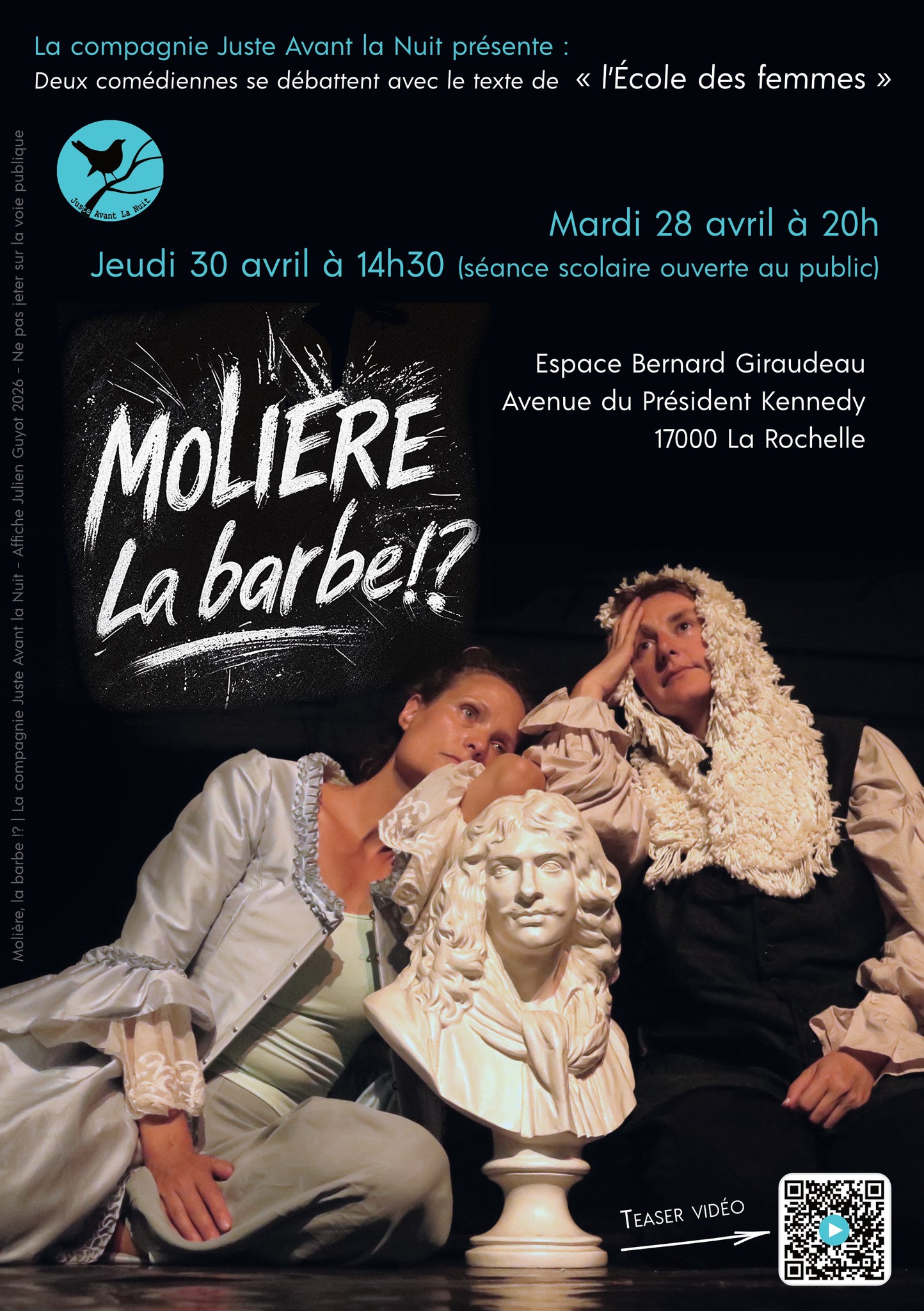 Théâtre - Les temps forts juste avant la nuit