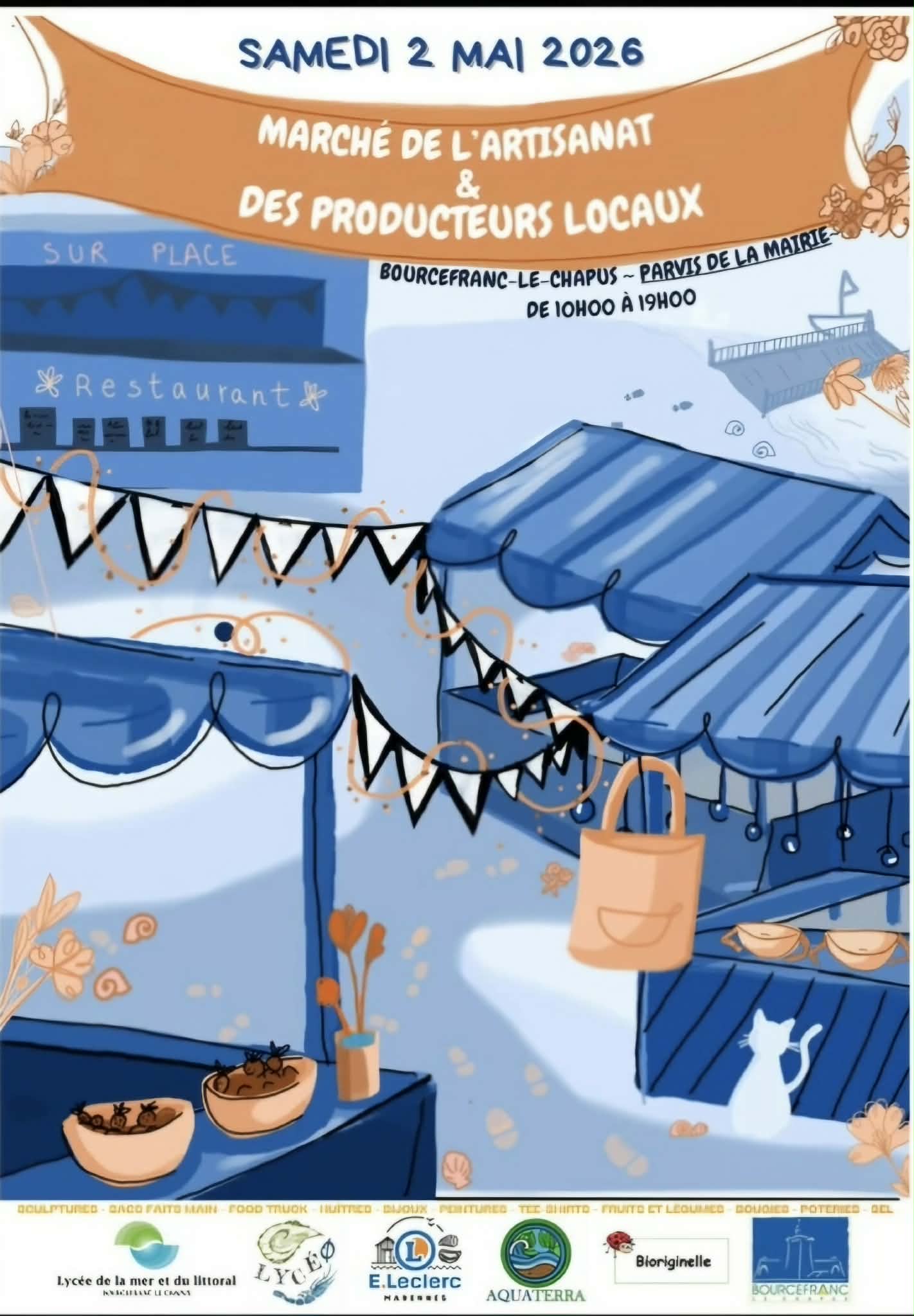 Marché : Artisanat et producteurs locaux