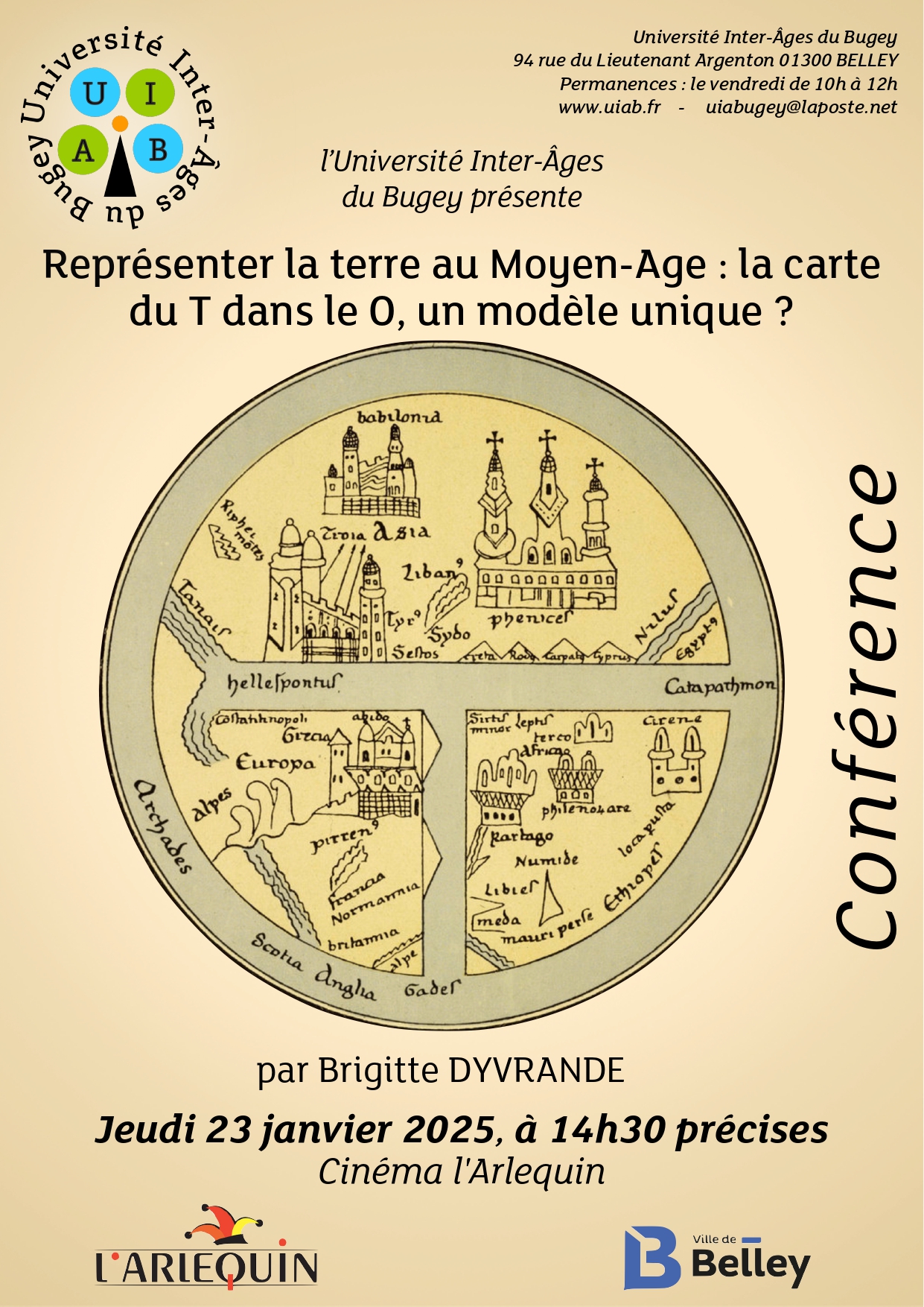 Conférence "cartographie au Moyen-Age"_Belley