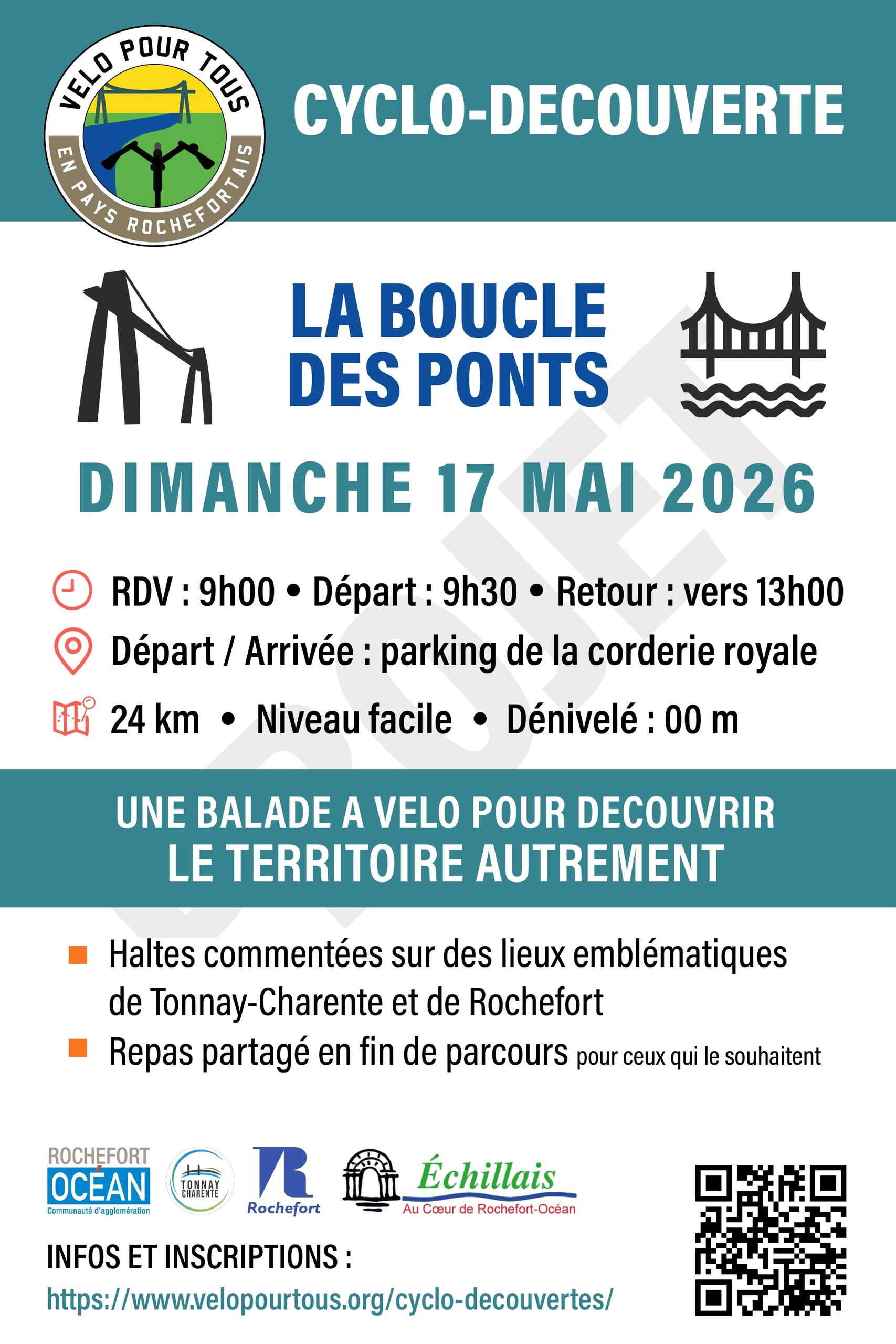 Balade à vélo : La boucle des ponts