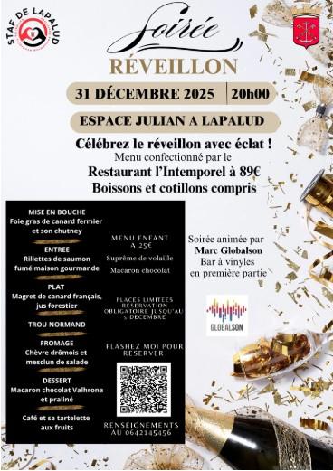 Réveillon de la Saint Sylvestre - Lapalud