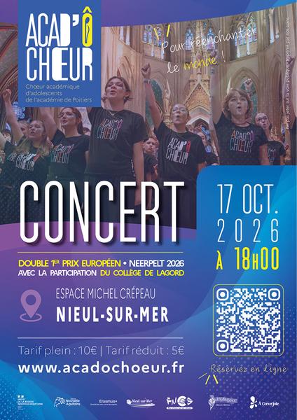 Concert - Acad’ÔChœur — Réenchanter le monde