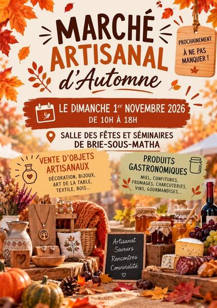 Marché Artisanal d'Automne
