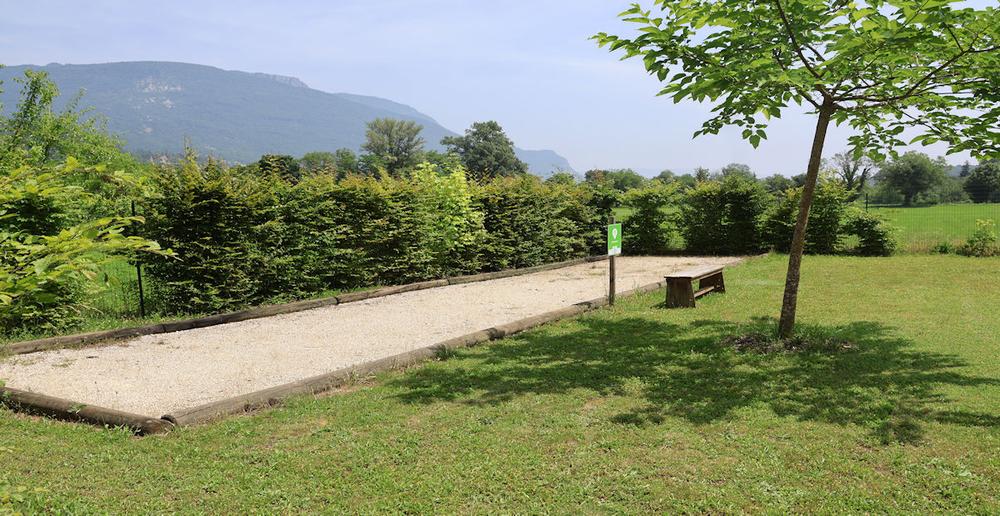 pétanque du camping le Vaugrais