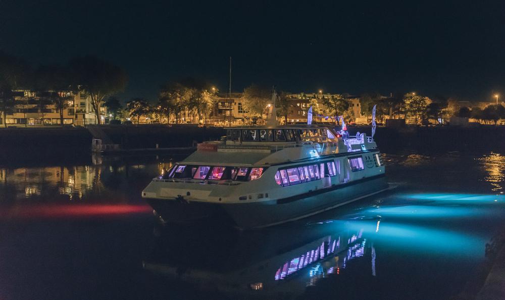 bateau L'Espérance Inter Îles vue nuit