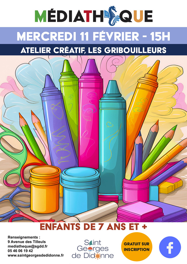 Atelier créatif: Les gribouilleurs
