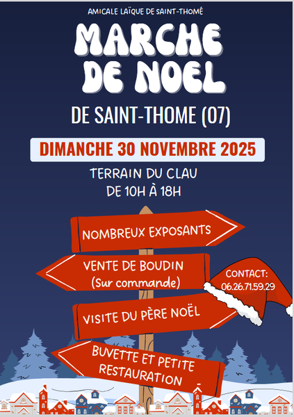 Marché de Noël de St-Thomé_Saint-Thomé