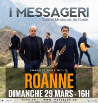 Concert I Messageri - Voix et musiques de Corse_Roanne