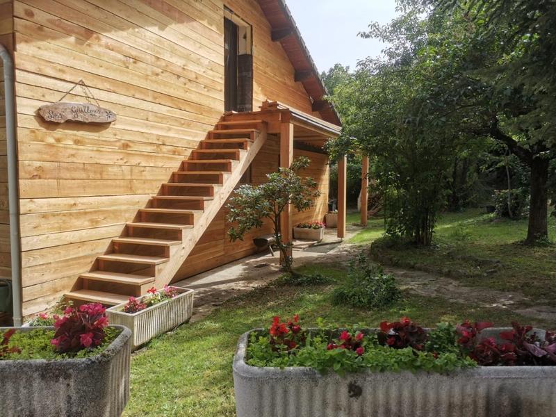 Gîte Les Grillons-Entrée du gîte-Belvédère-Gîtes de France des Alpes-Maritimes