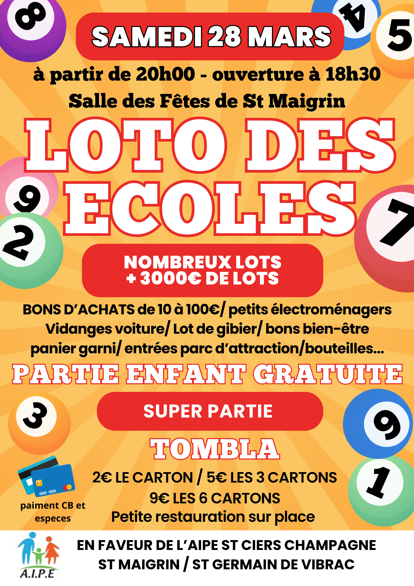 Loto des écoles