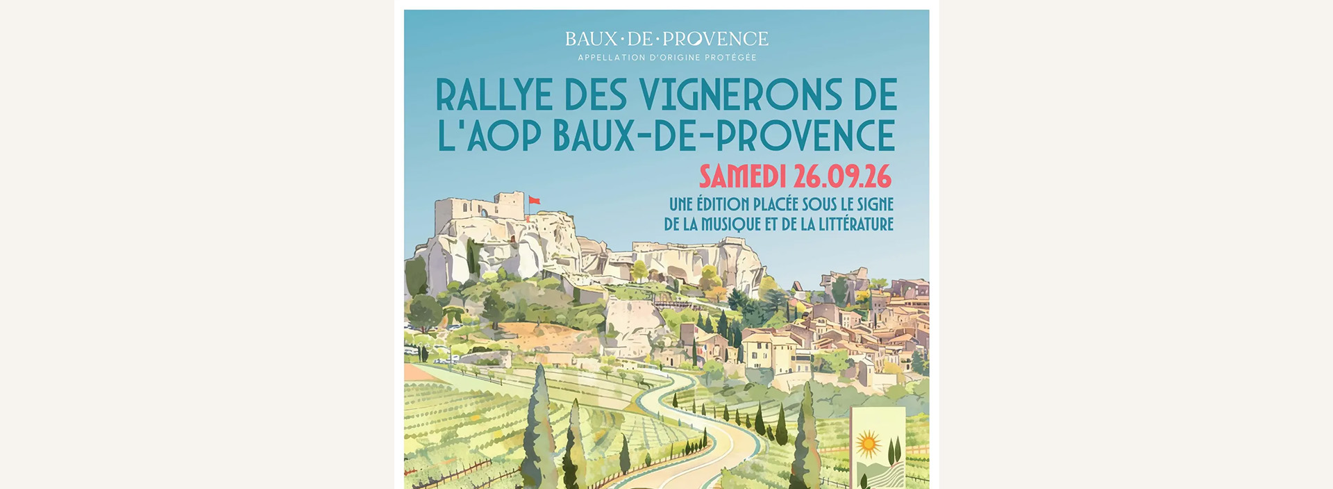 Rallye des vignerons de l'AOP Baux -de-Provence - Édition 2026