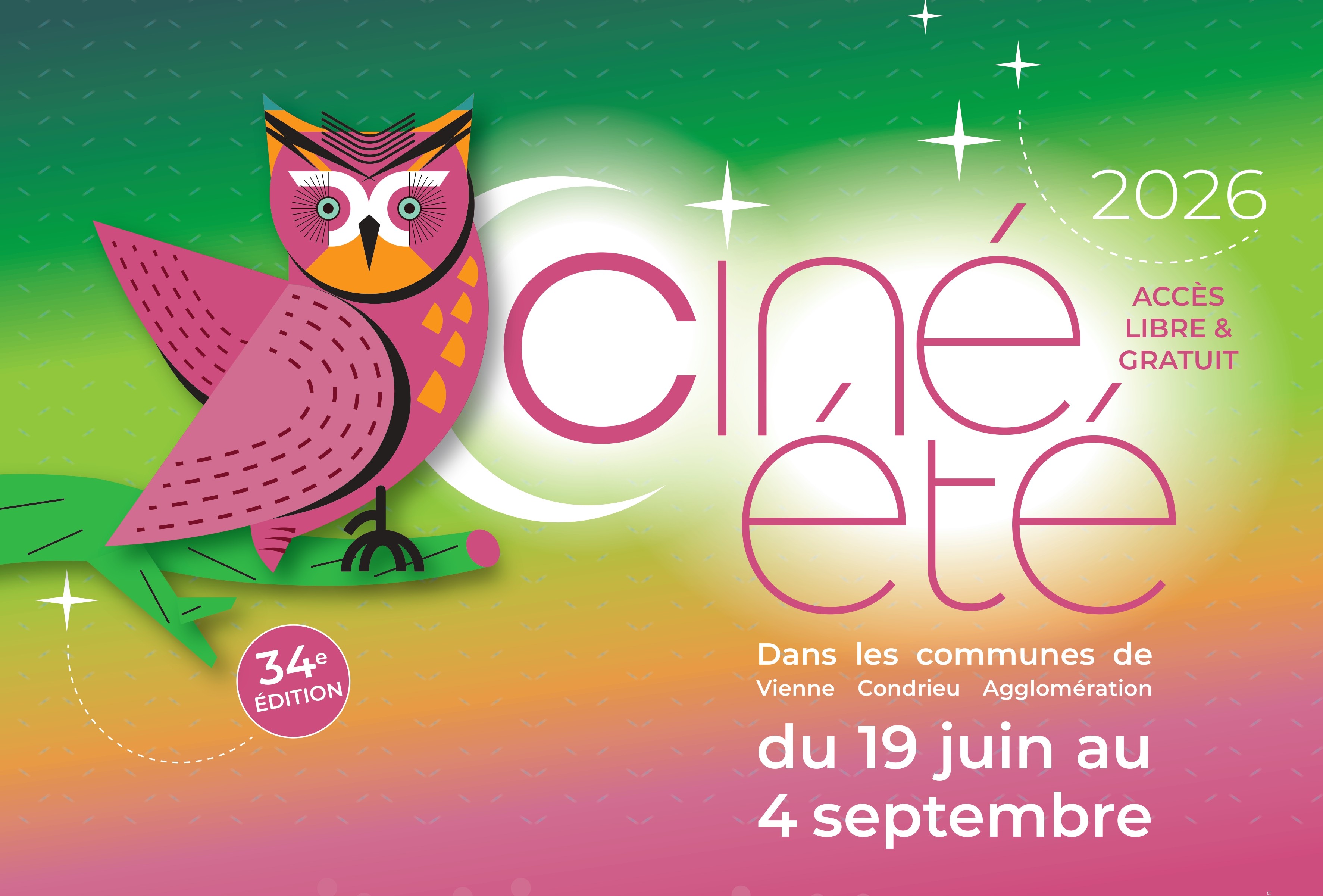 Ciné été 2026 Vienne Condrieu Agglomération