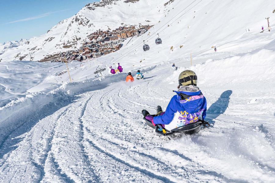Cosmojet : la plus longue piste de luge en France !_Val Thorens