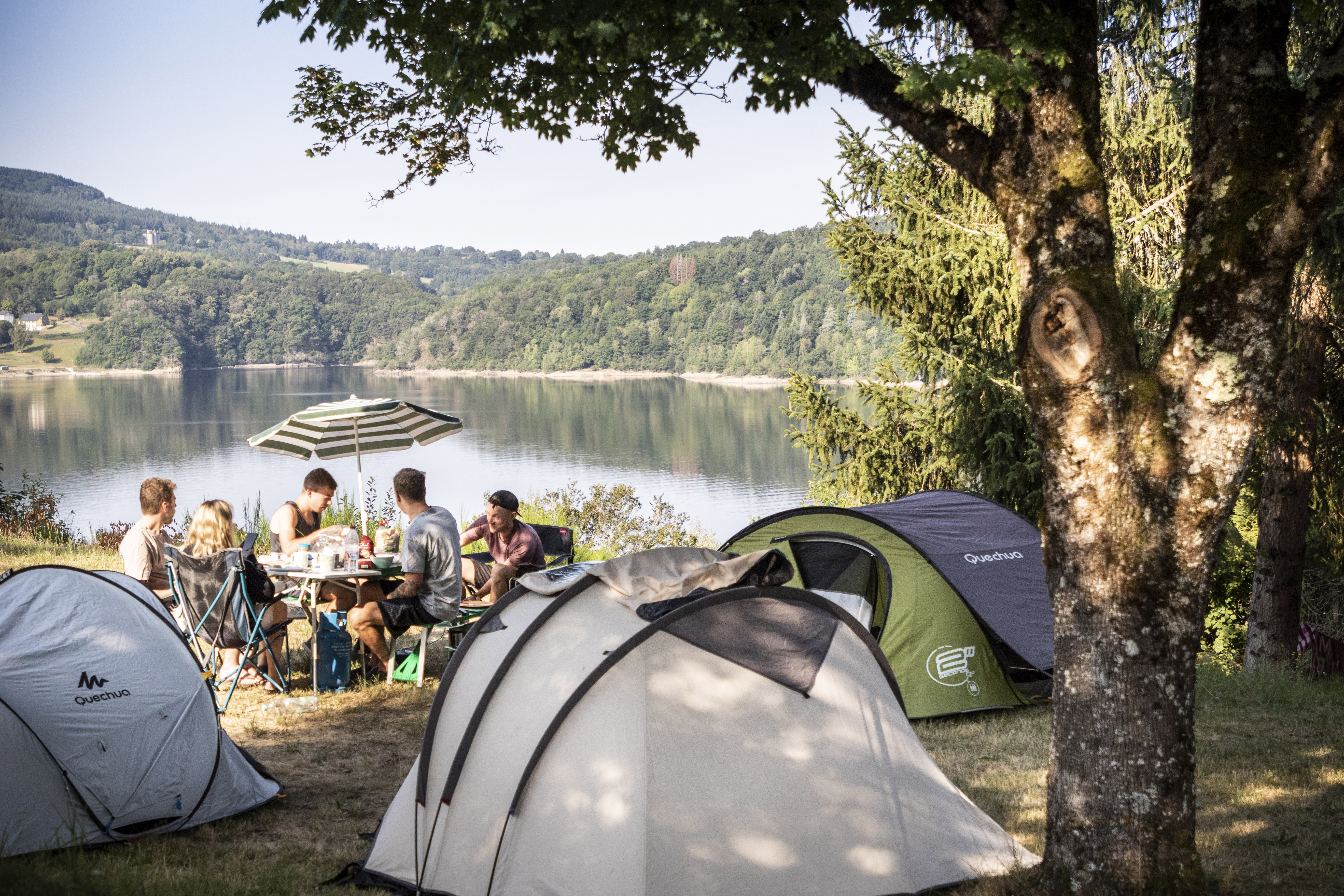 Vue sur le lac
