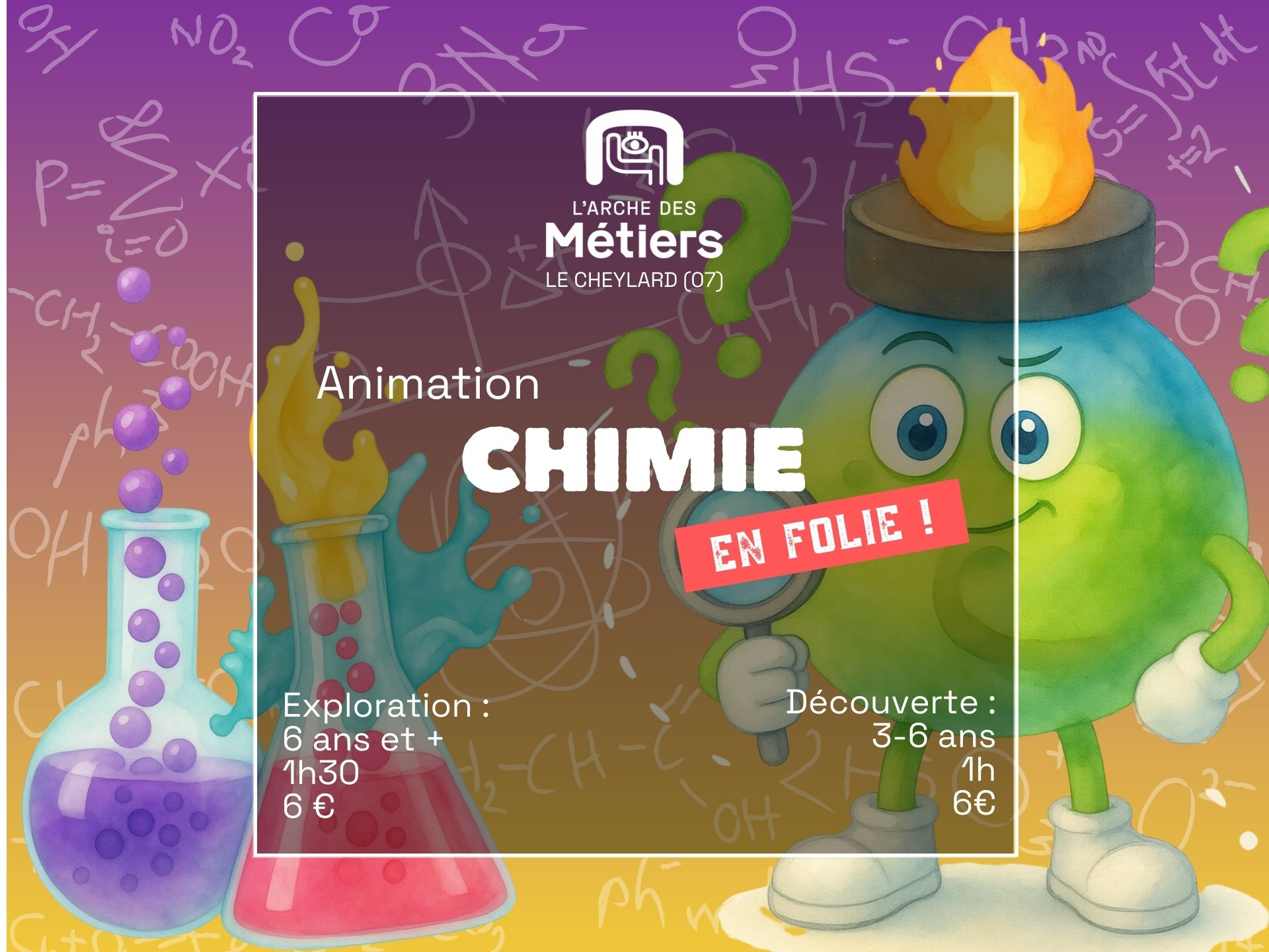 Chimie en folie ! Découverte