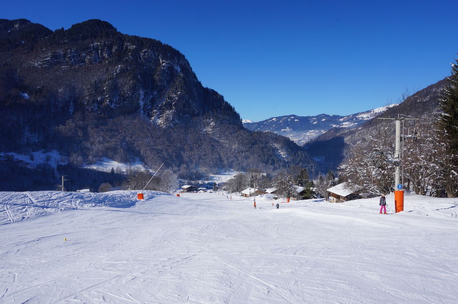 Sixt-Fer-à-Cheval Learning area for downhill skiing