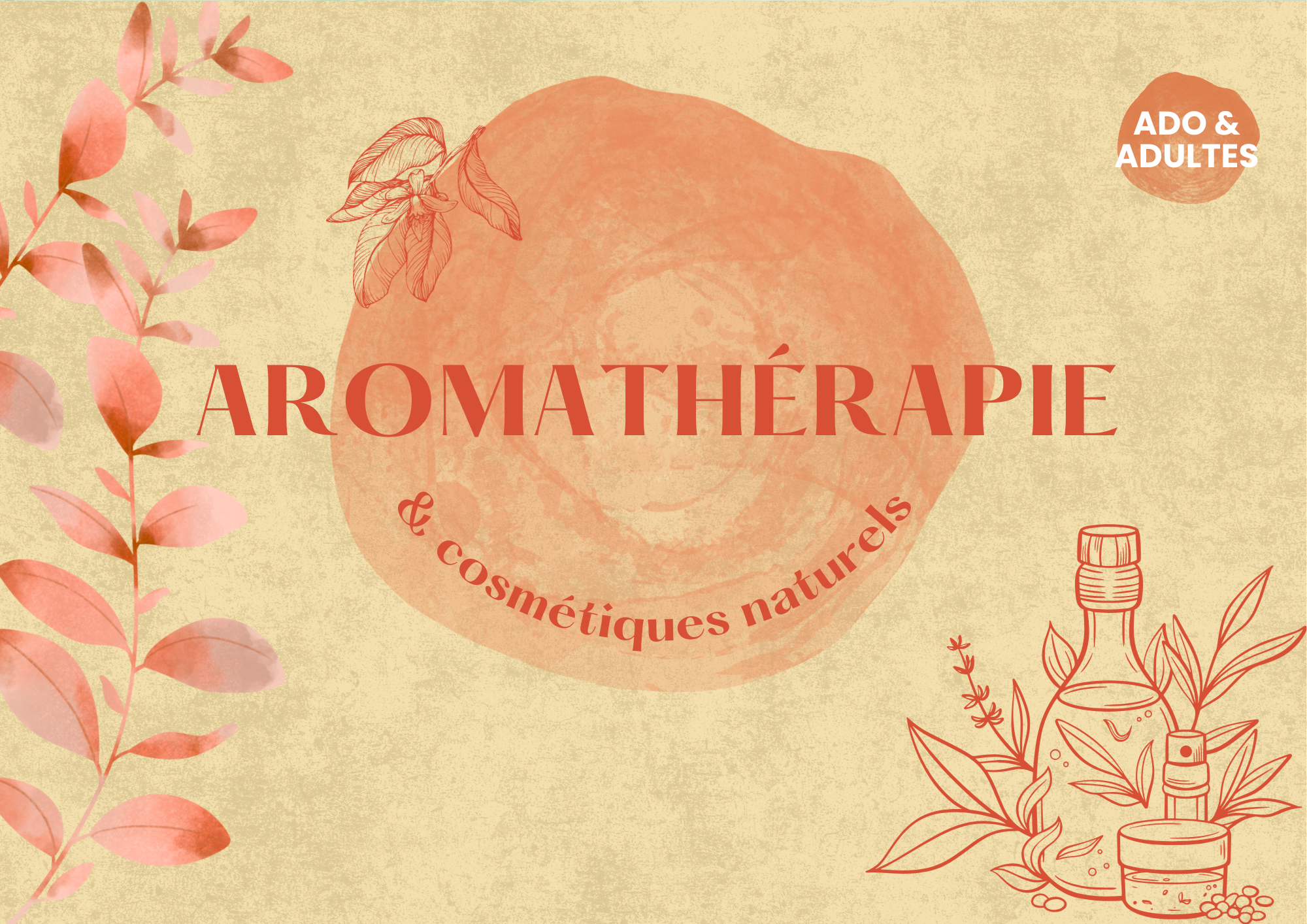Atelier d'aromathérapie au Roc d'Enfer.
